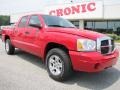 Flame Red 2007 Dodge Dakota SLT Quad Cab