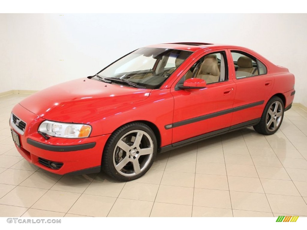 Passion Red 2004 Volvo S60 R AWD Exterior Photo #51639466