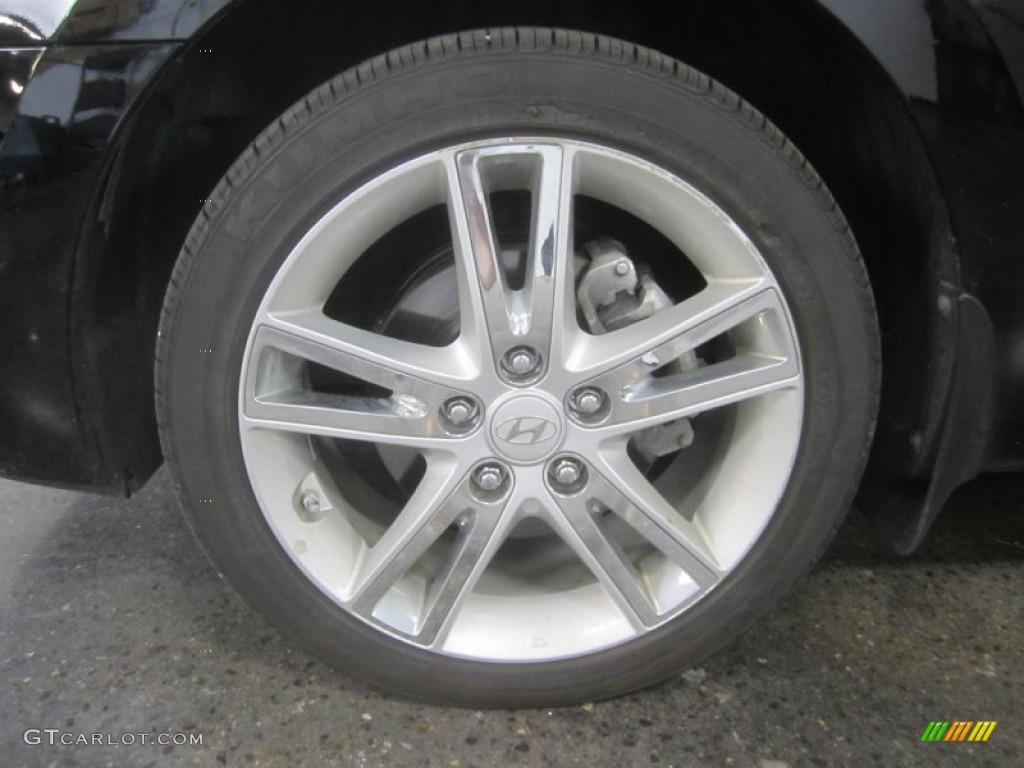 2010 Elantra Touring SE - Ebony Black / Beige photo #8