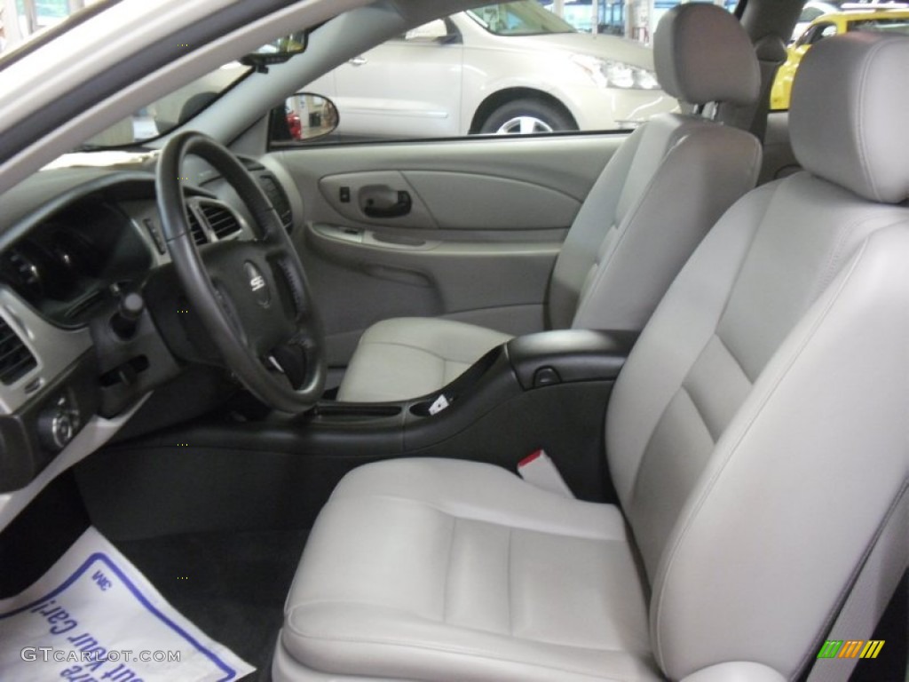 Gray Interior 2007 Chevrolet Monte Carlo SS Photo #51640395
