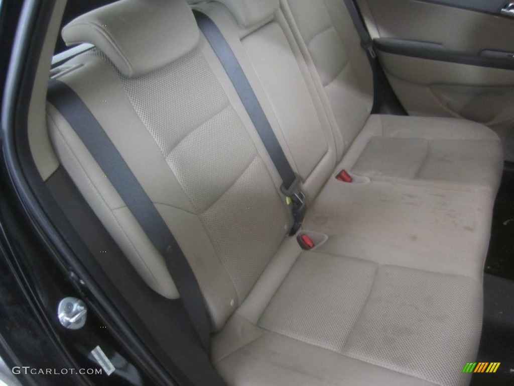 2010 Elantra Touring SE - Ebony Black / Beige photo #16
