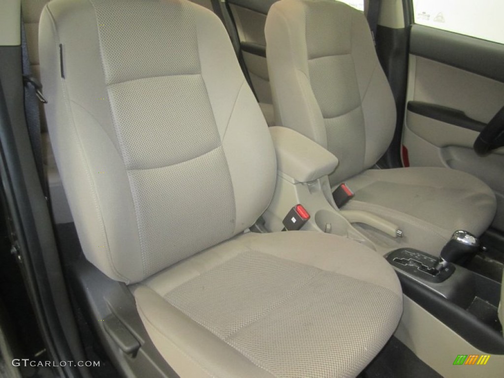 2010 Elantra Touring SE - Ebony Black / Beige photo #19