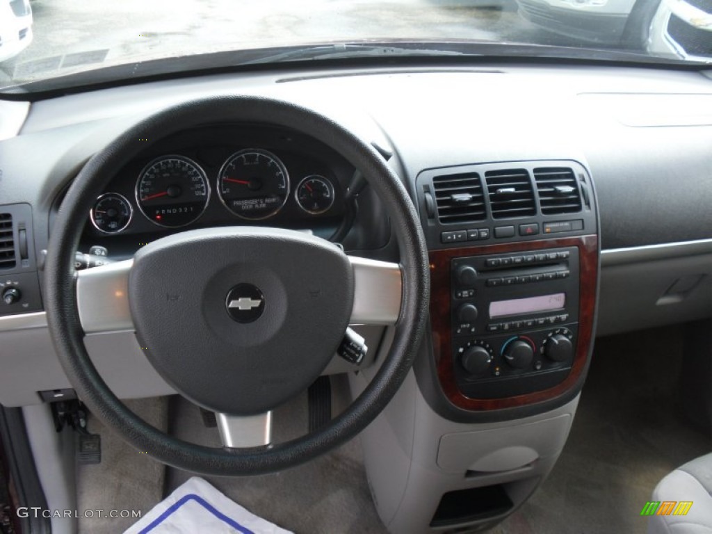 2006 Chevrolet Uplander LS Medium Gray Dashboard Photo #51640549