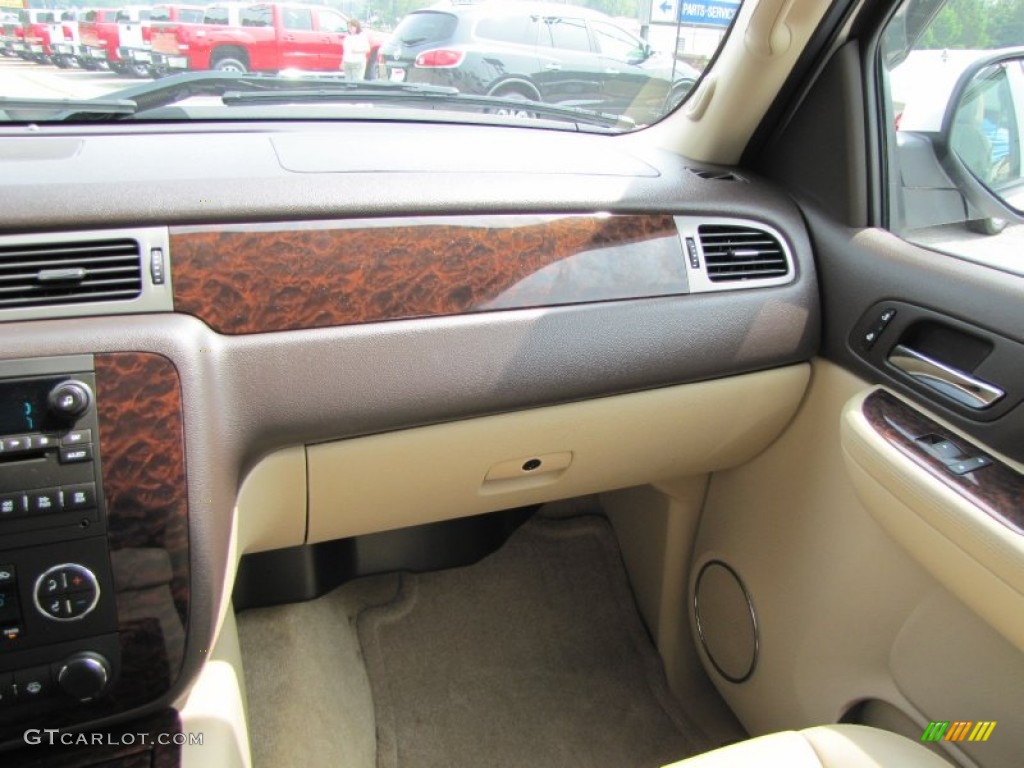 2008 Sierra 1500 Denali Crew Cab - Polar White / Cocoa/Light Cashmere photo #17