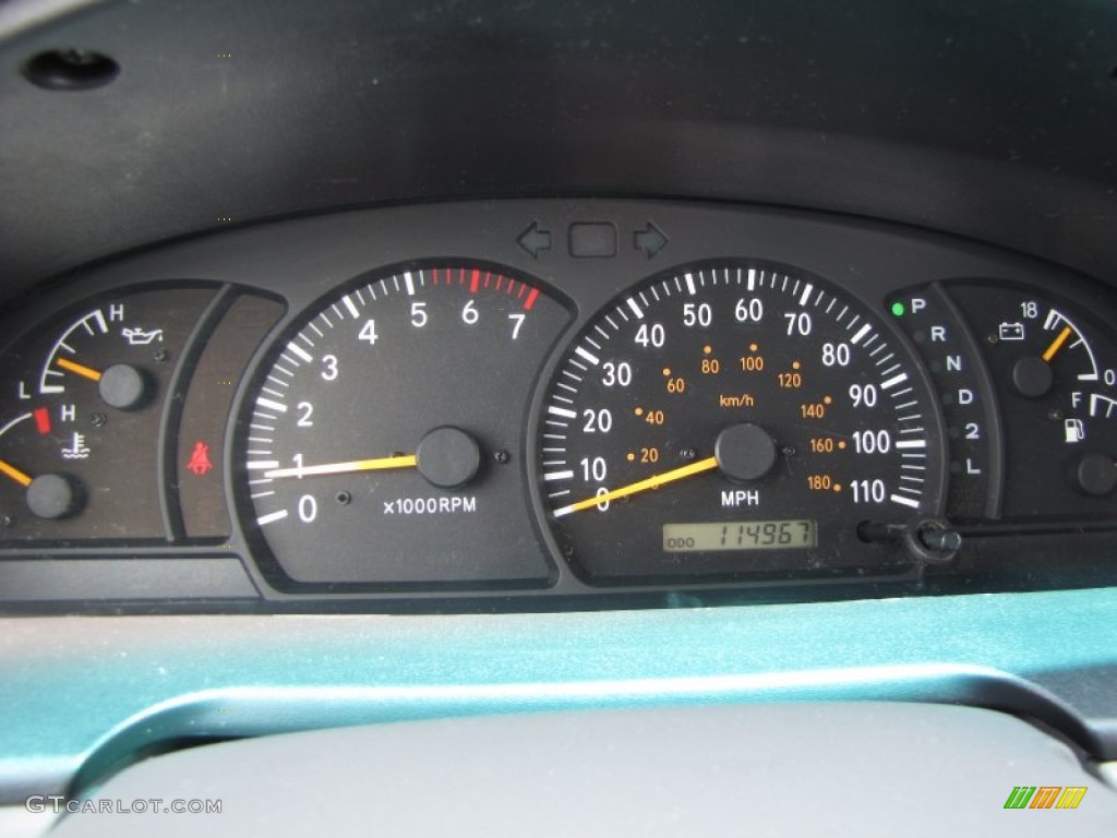 2000 Toyota Tundra SR5 Extended Cab Gauges Photos