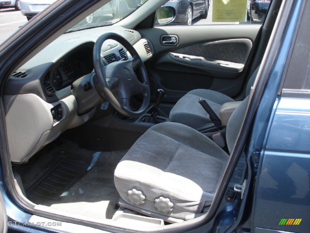 2001 Sentra GXE - Out Of The Blue / Stone photo #10