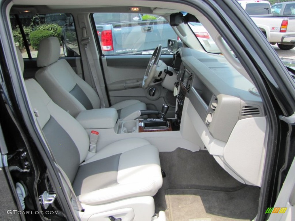 Dark Khaki/Light Graystone Interior 2008 Jeep Commander Limited Photo #51641827