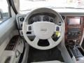 2008 Jeep Commander Dark Khaki/Light Graystone Interior Steering Wheel Photo