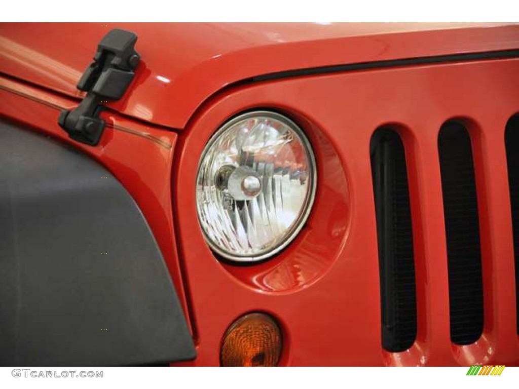 2011 Wrangler Sport 4x4 - Flame Red / Black photo #12