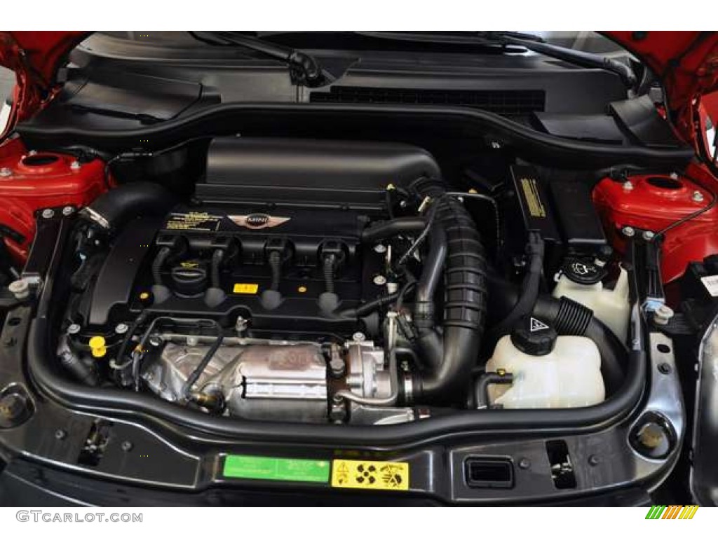2010 Mini Cooper S Hardtop 1.6 Liter Turbocharged DOHC 16-Valve VVT 4 Cylinder Engine Photo #51642826
