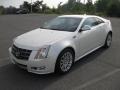 White Diamond Tricoat 2011 Cadillac CTS Coupe Exterior