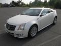 2011 White Diamond Tricoat Cadillac CTS Coupe  photo #1