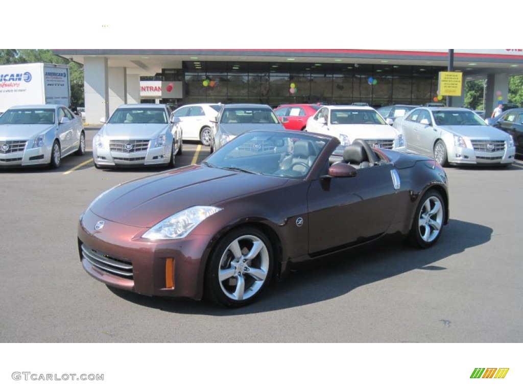 2006 350Z Touring Roadster - Interlagos Fire Metallic / Charcoal Leather photo #1