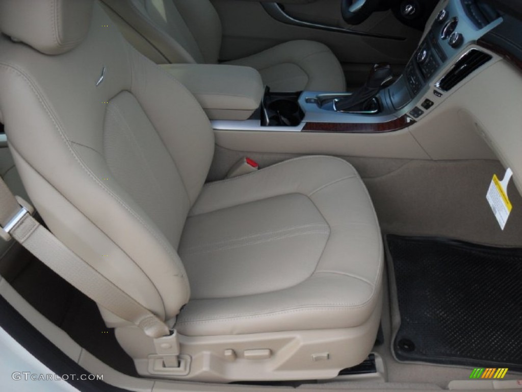 Cashmere/Cocoa Interior 2011 Cadillac CTS Coupe Photo #51644797