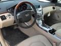 2011 Cadillac CTS Cashmere/Cocoa Interior Prime Interior Photo