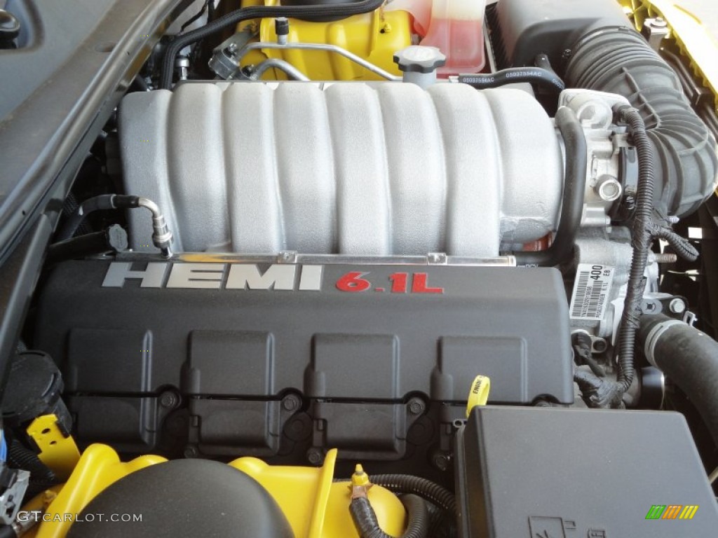 2010 Dodge Challenger SRT8 6.1 Liter SRT HEMI OHV 16-Valve VVT V8 Engine Photo #51645754