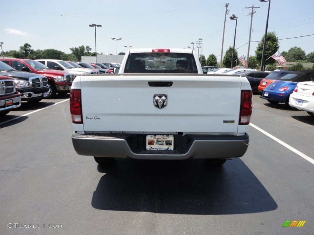 2010 Ram 1500 ST Regular Cab - Stone White / Dark Slate/Medium Graystone photo #5