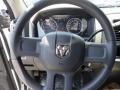 2010 Dodge Ram 1500 Dark Slate/Medium Graystone Interior Steering Wheel Photo