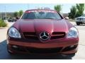 2007 Storm Red Metallic Mercedes-Benz SLK 350 Roadster  photo #2