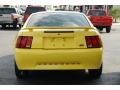 2003 Zinc Yellow Ford Mustang V6 Coupe  photo #11