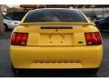 2003 Zinc Yellow Ford Mustang V6 Coupe  photo #15