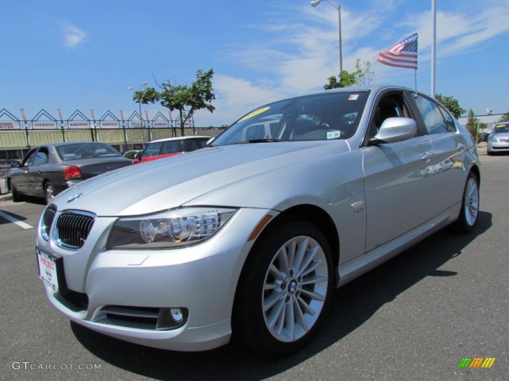 Titanium Silver Metallic 2011 BMW 3 Series 335i xDrive Sedan Exterior Photo #51648055