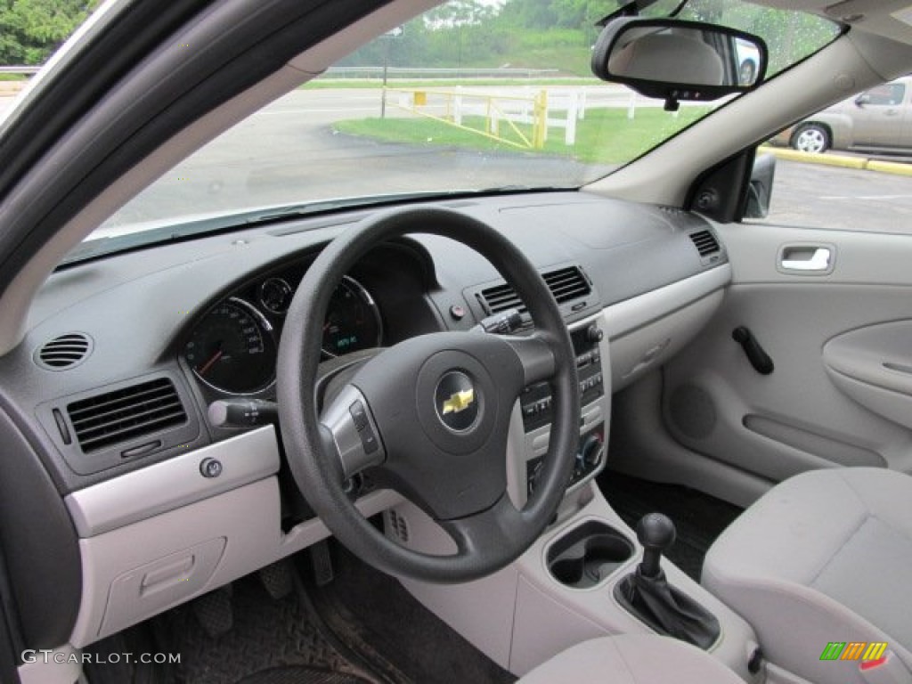 Gray Interior 2010 Chevrolet Cobalt XFE Coupe Photo #51648436