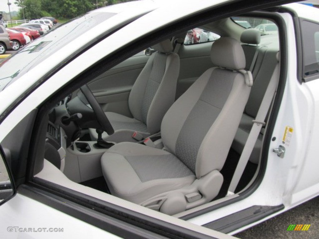 2010 Cobalt XFE Coupe - Summit White / Gray photo #13