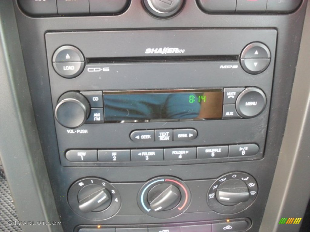 2007 Mustang V6 Deluxe Coupe - Redfire Metallic / Dark Charcoal photo #12