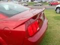2007 Redfire Metallic Ford Mustang V6 Deluxe Coupe  photo #15