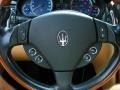 2007 Maserati Quattroporte Beige Interior Steering Wheel Photo