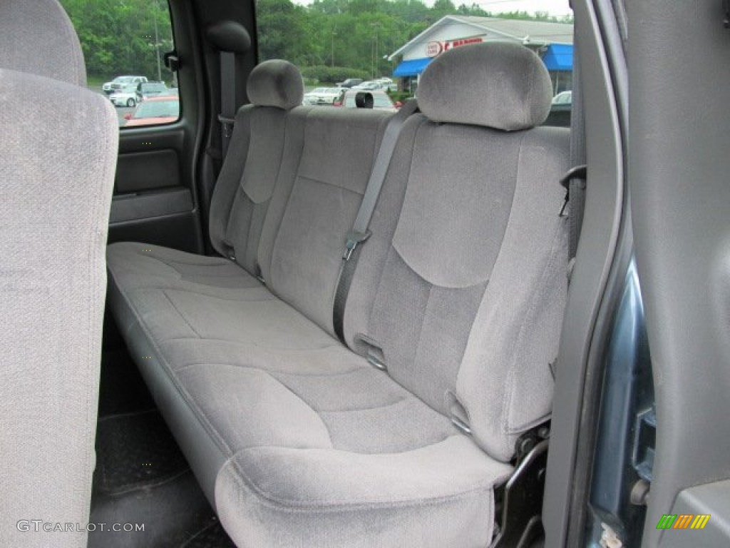 2006 Sierra 1500 Z71 Extended Cab 4x4 - Stealth Gray Metallic / Dark Pewter photo #13