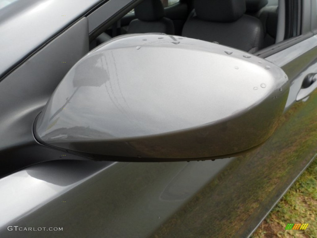 2012 Elantra GLS - Harbor Gray Metallic / Gray photo #14