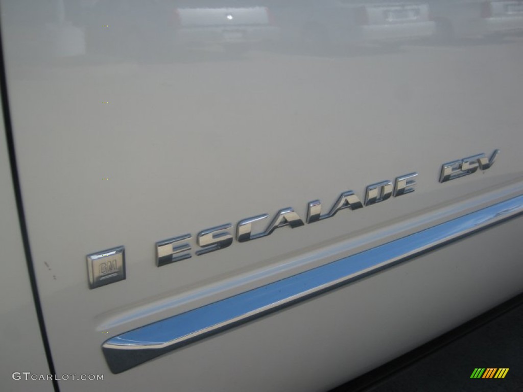 2008 Escalade ESV AWD - White Diamond / Cocoa/Light Cashmere photo #30