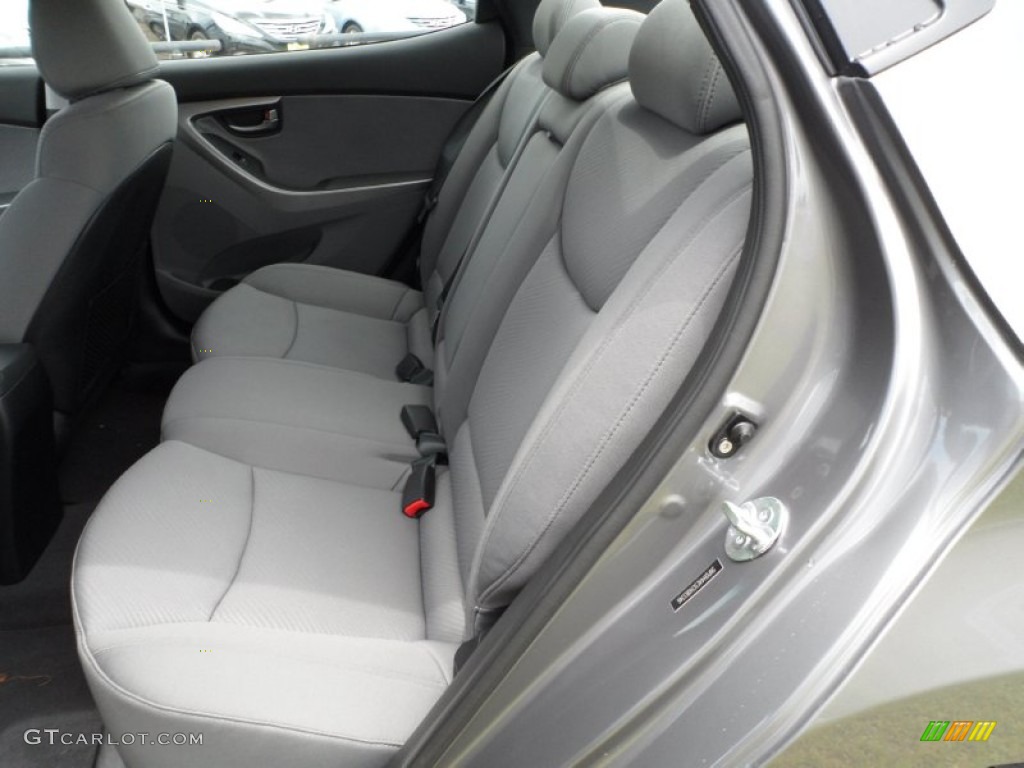 Gray Interior 2012 Hyundai Elantra GLS Photo #51649360