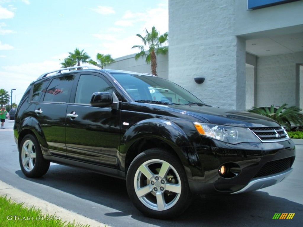 Labrador Black Pearl 2007 Mitsubishi Outlander XLS Exterior Photo #51649978