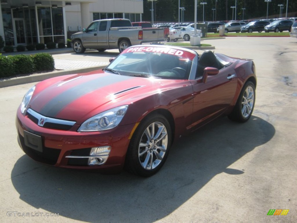 2009 Sky Ruby Red Special Edition Roadster - Ruby Red / Black photo #1