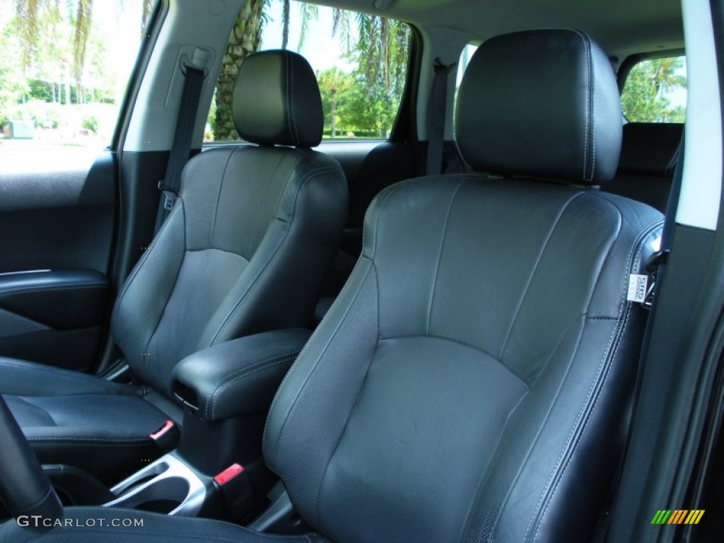 Black Interior 2007 Mitsubishi Outlander XLS Photo #51650098