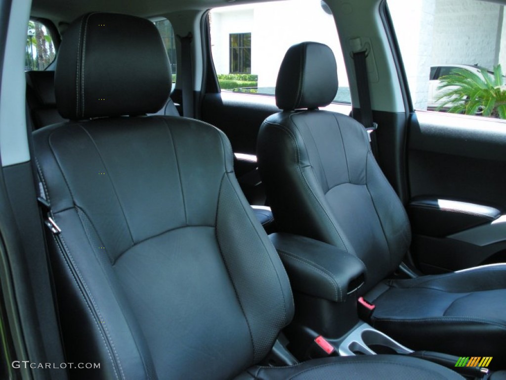 2007 Mitsubishi Outlander XLS Interior Color Photos