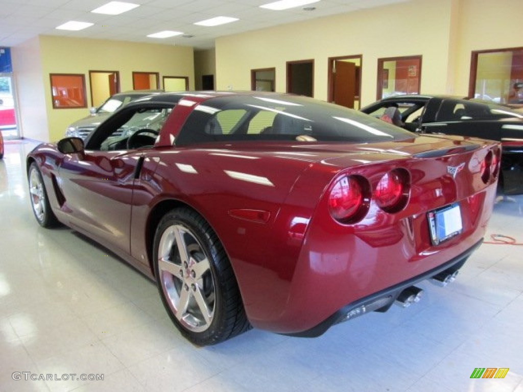 2006 Corvette Coupe - Monterey Red Metallic / Cashmere Beige photo #7