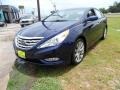 2012 Indigo Night Blue Hyundai Sonata SE  photo #7