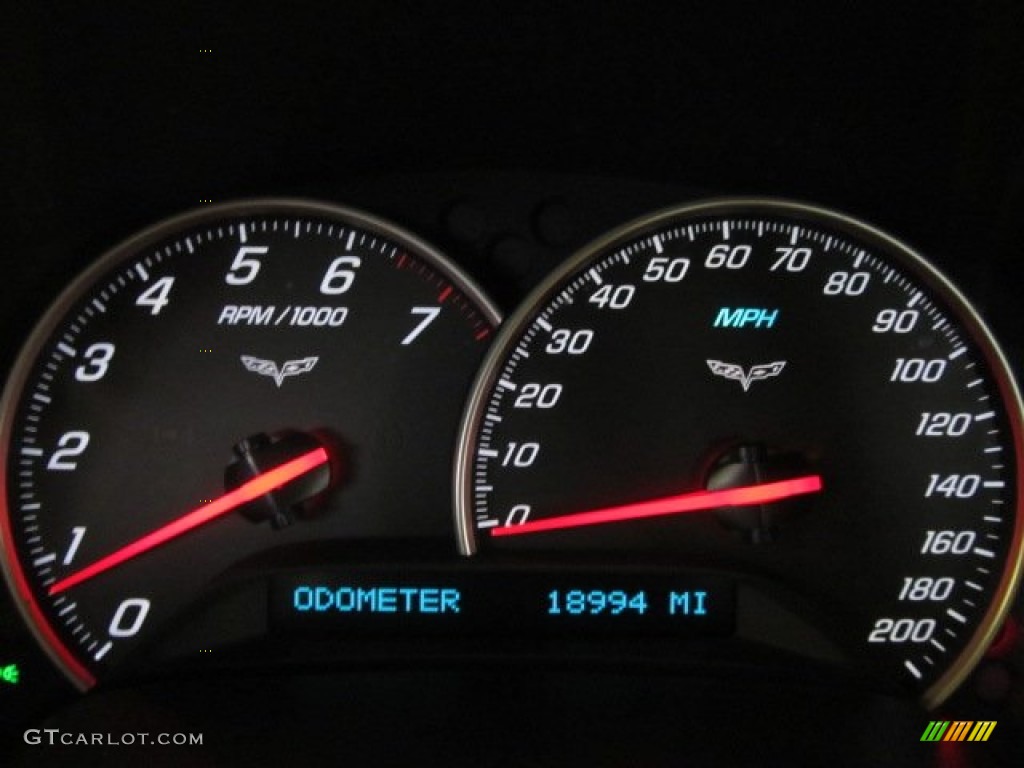 2006 Chevrolet Corvette Coupe Gauges Photo #51650431