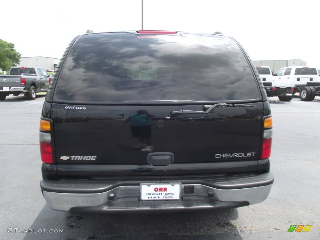 2005 Tahoe LS - Black / Tan/Neutral photo #6
