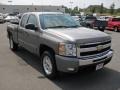 2009 Graystone Metallic Chevrolet Silverado 1500 LT Extended Cab 4x4  photo #5