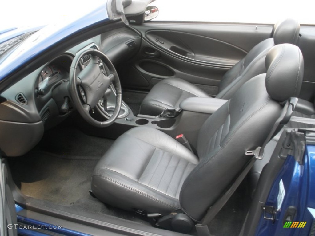 Dark Charcoal Interior 2004 Ford Mustang GT Convertible Photo #51652186