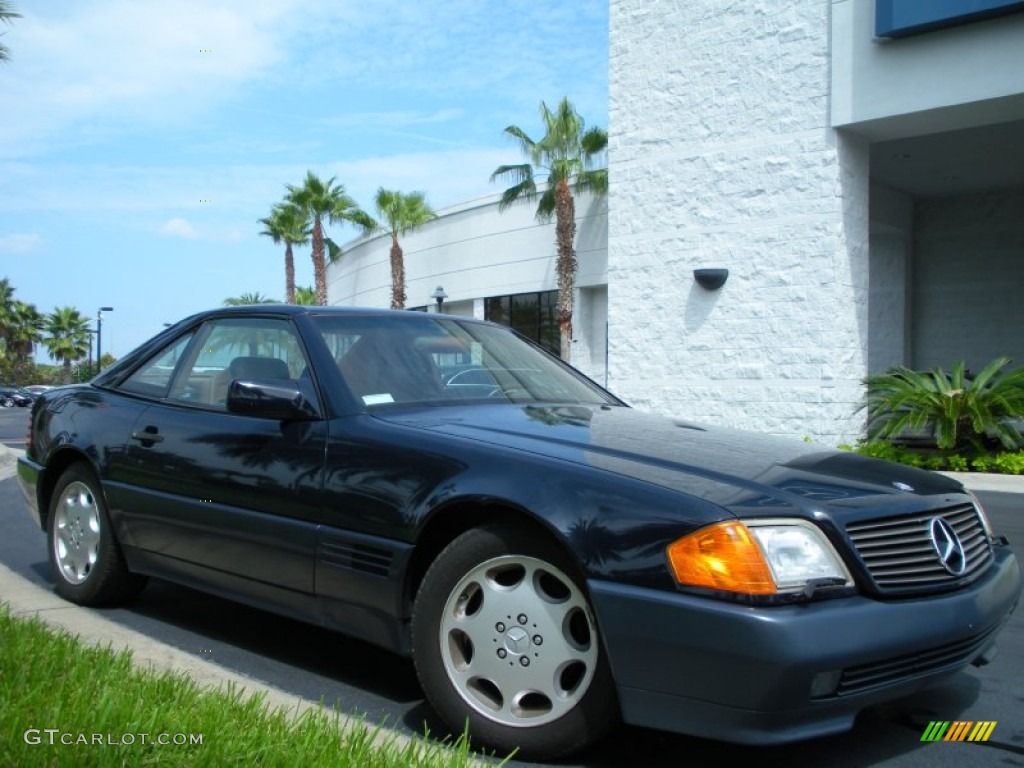 1994 SL 500 Roadster - Midnight Blue / Palomino photo #4