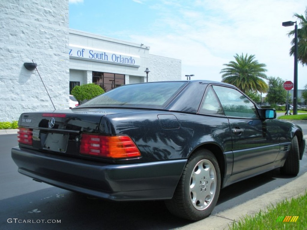 1994 SL 500 Roadster - Midnight Blue / Palomino photo #6