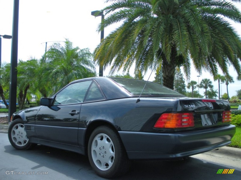Midnight Blue 1994 Mercedes-Benz SL 500 Roadster Exterior Photo #51652408