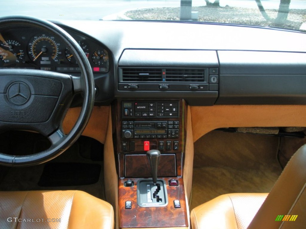 1994 SL 500 Roadster - Midnight Blue / Palomino photo #16