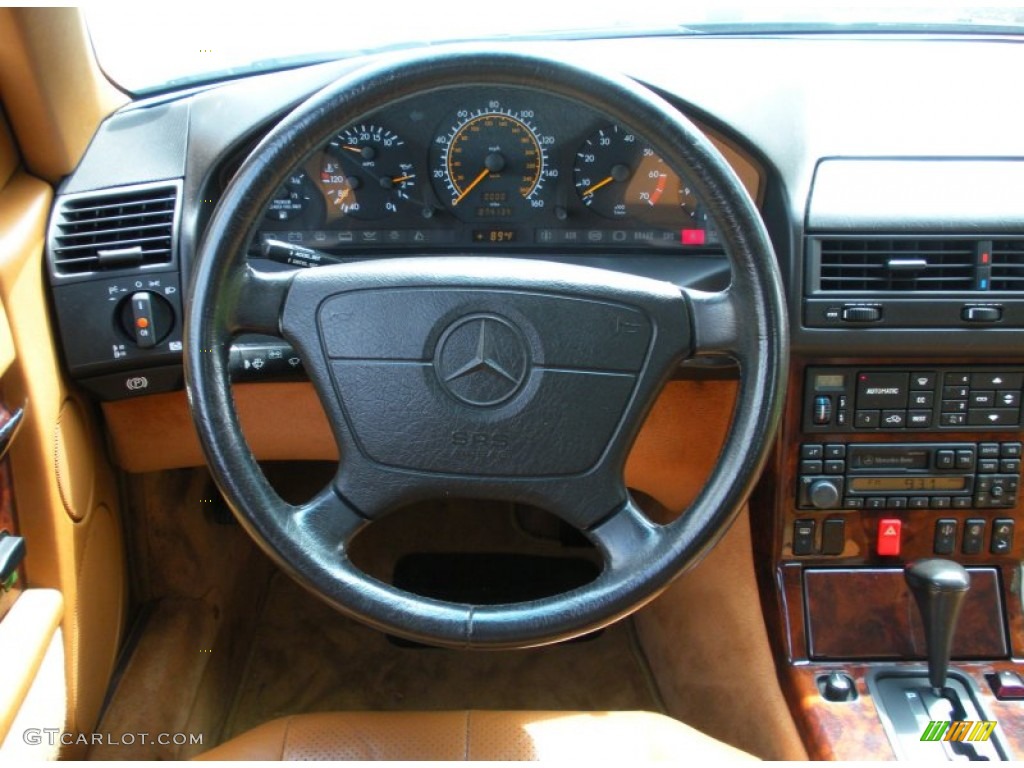 1994 SL 500 Roadster - Midnight Blue / Palomino photo #17